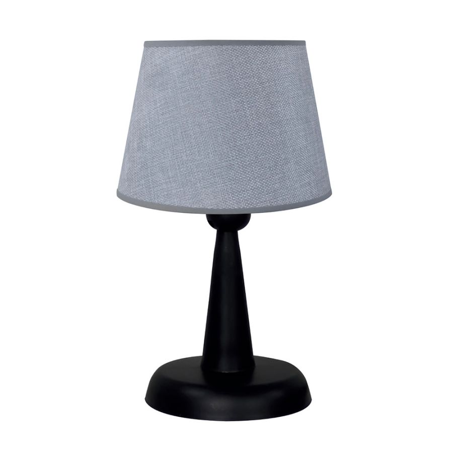 ΠΟΡΤΑΤΙΦ ΚΩΝΙΚΟ ΑΜΠΑΖΟΥΡ TL-10 Ø20 BL/ΓΚΡΙ Ε/27 Heronia 09-0199
