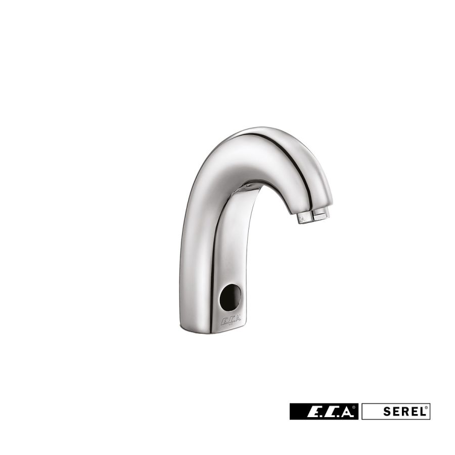 Μπαταρία Νιπτήρα Θερμομικτική Ηλεκτρονική SEREL ECA Chrome 102108774EX-100