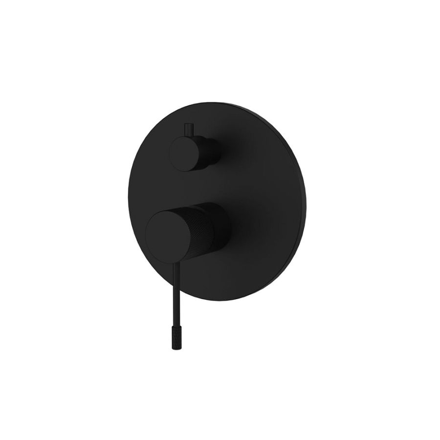 Orabella Terra Black matt - Μπαταρία λουτρού, εντοιχισμού 3 δρόμων 10292