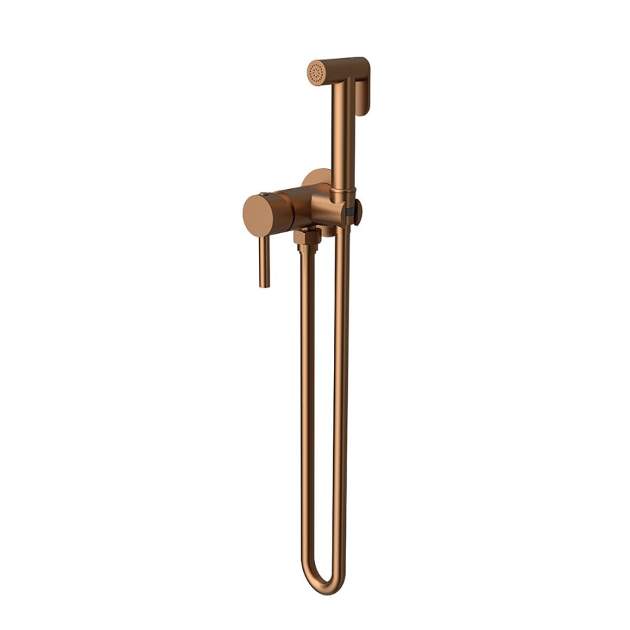 Orabella Diana Set Rose Gold - Σετ σύστημα Μπιντέ με ορειχάλκινο ντουζ 10294