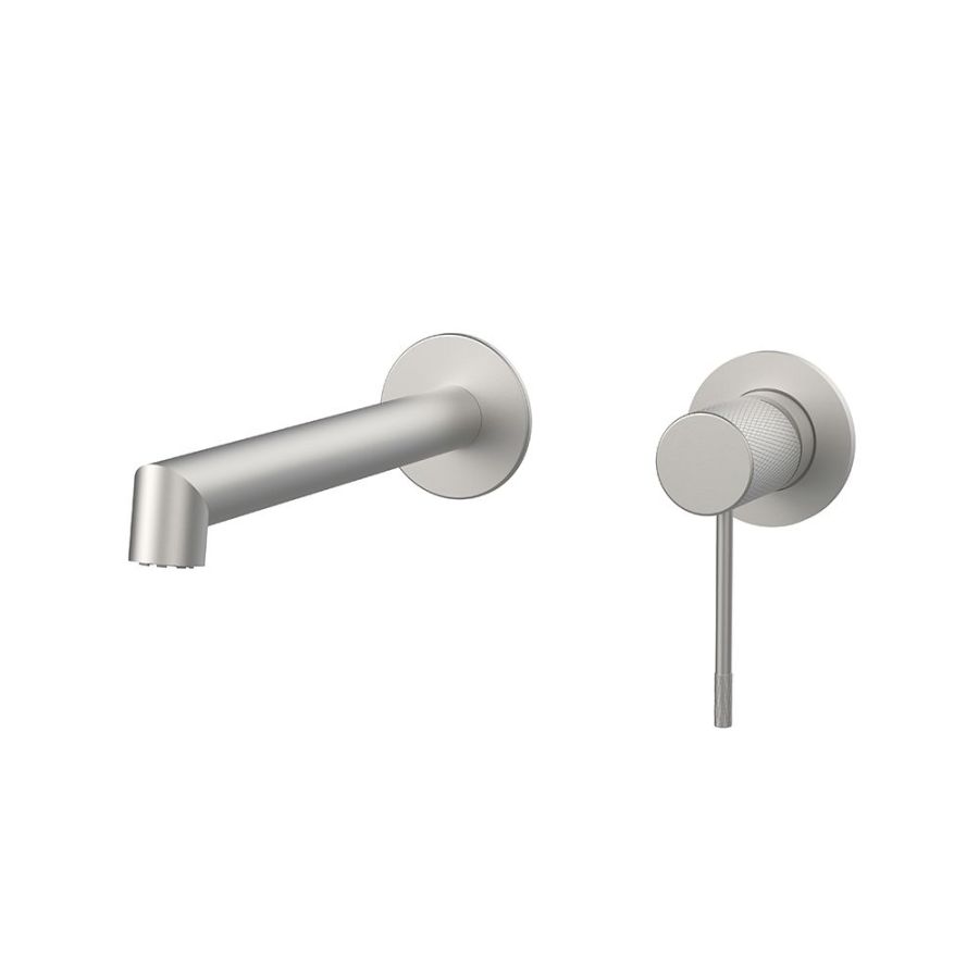 Orabella Terra Brushed Nickel - Μπαταρία νιπτήρος, εντοιχισμού 2 οπών 10316