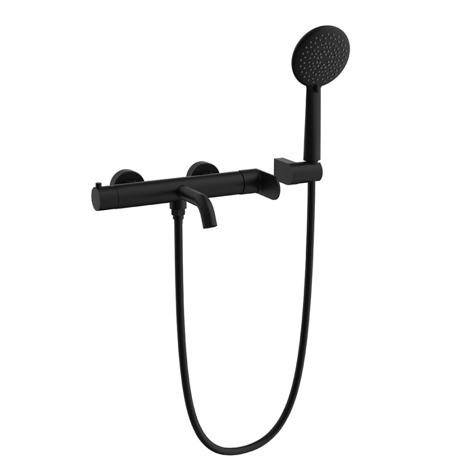 Orabella Oval Black matt - Μπαταρία Λουτρού 10463