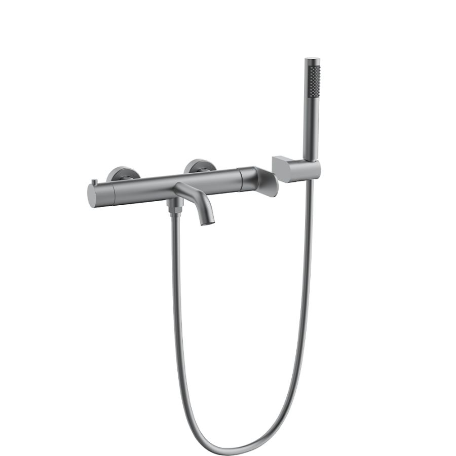 Orabella Oval Gun metal light - Μπαταρία Λουτρού 10482