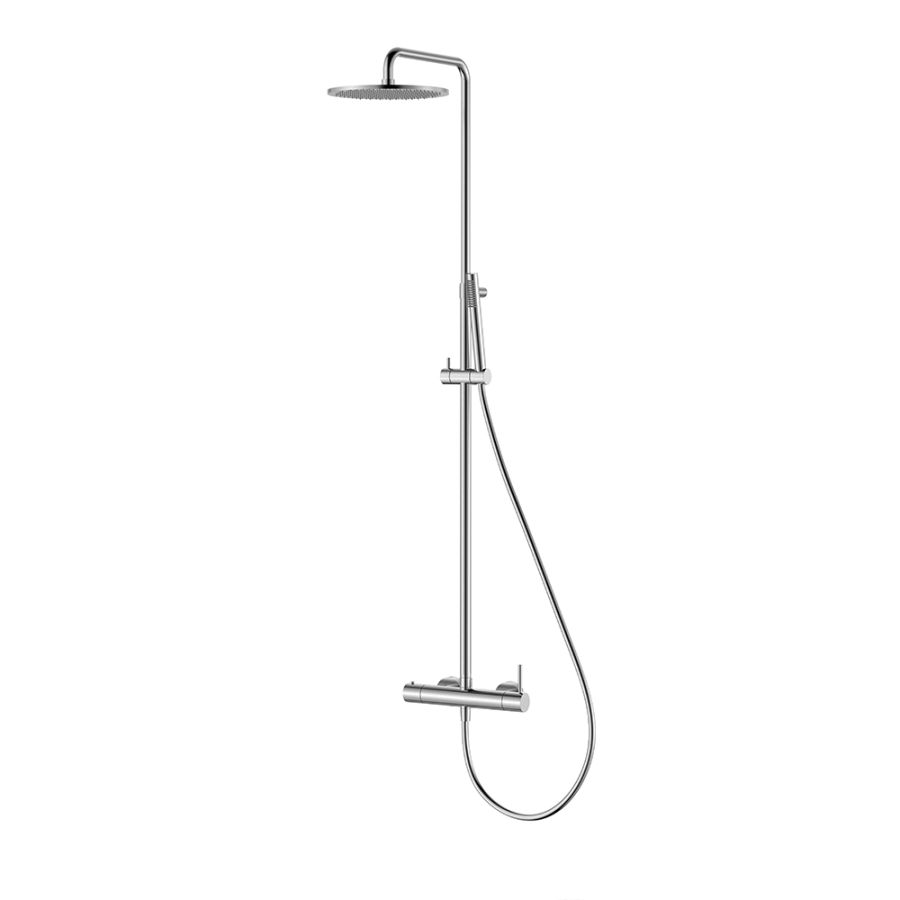 Orabella Steel 316 - Στήλη ντουζ με στρόγγυλη κεφαλή Φ250 10492