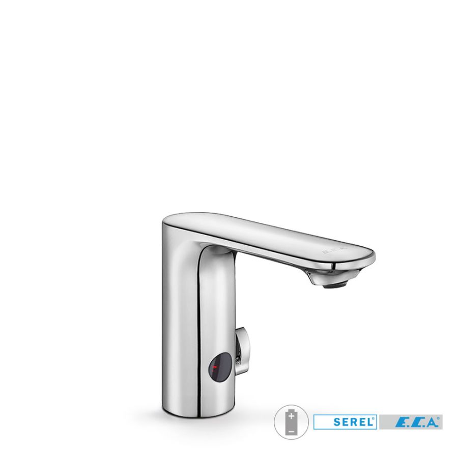 Μπαταρία Νιπτήρα Ηλεκτρονική (μπαταρίας λιθίου 6V) SEREL ECA Chrome 108108037-100