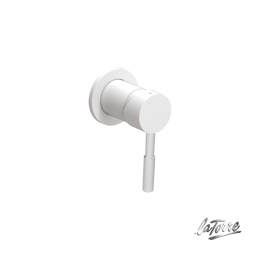 Μίκτης Εντοιχισμού 1 Εξόδου, Τech La Torre White Matt 12051SP-300