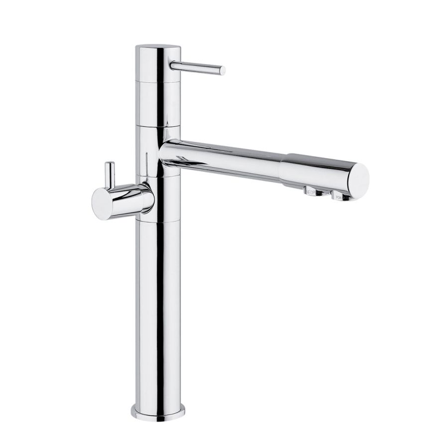 Μπαταρία Νεροχύτη Κουζίνας Filter-tap για Ντεπόζιτο Tonda Chrome  12182-100