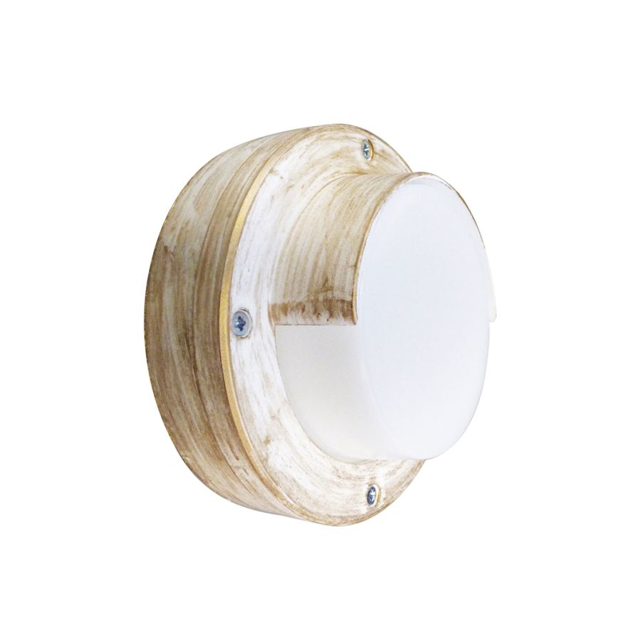 Φωτιστικό χελώνα SLP-30D WHITE-BRONZE Heronia 13-0146