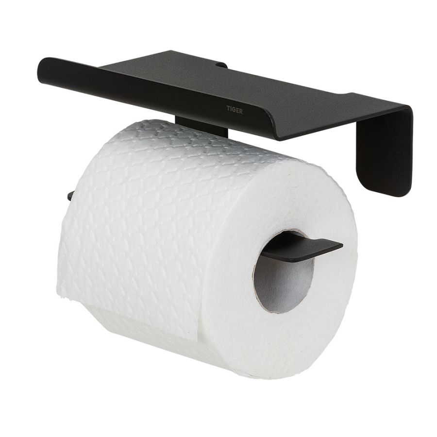 Tiger Colar Χαρτοθήκη με Ράφι Black 1314230746 1314230746