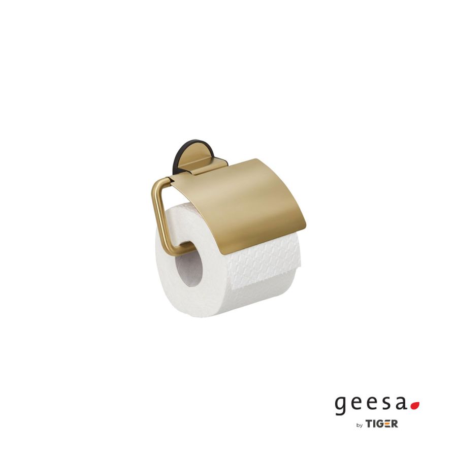Χαρτοθήκη με Κάλυμμα tune Geesa Brass Brushed Black 1326635646-221