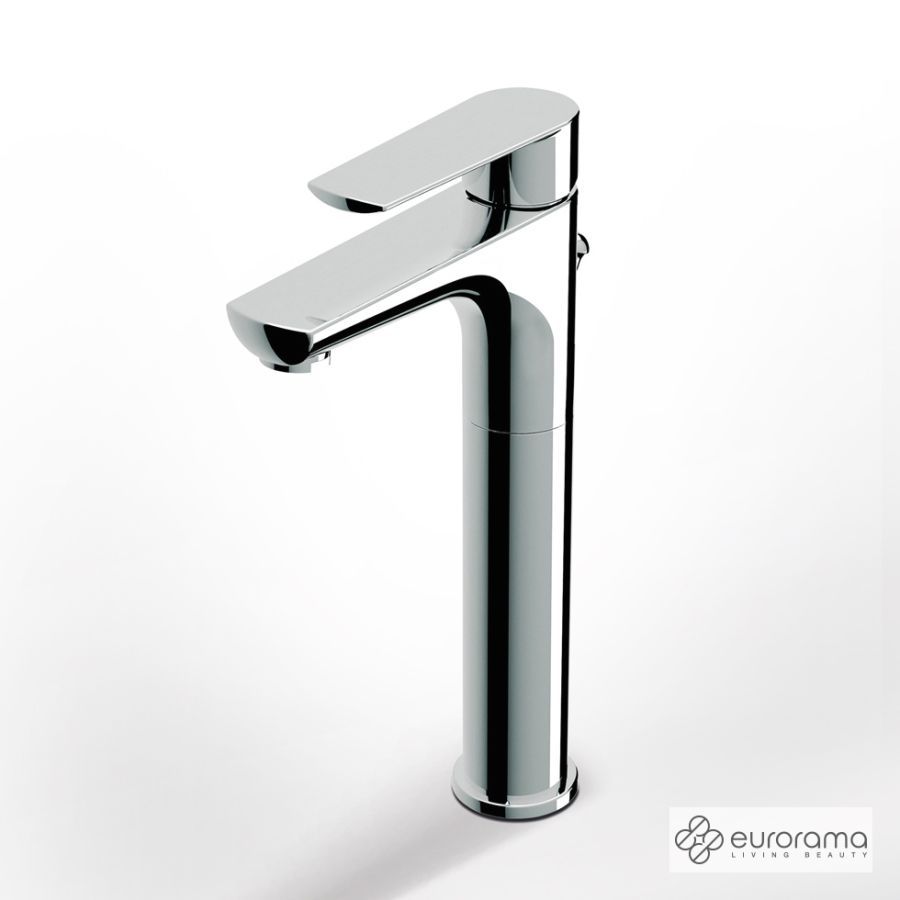 Μπαταρία Νιπτήρα Υψηλή Klint Eurorama Chrome 142310P-100