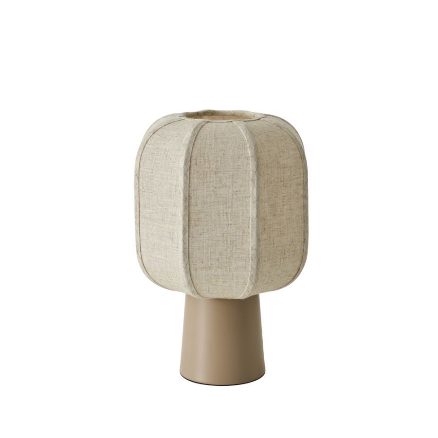 ΦΩΤΙΣΤΙΚΟ ΕΠΙΤΡΑΠΕΖΙΟ ΥΦΑΣΜΑ-ΜΕΤΑΛΛΟ 1XΕ27 MAX 15W Φ200x284mm ΤΑΜΠΑ ARTE ILLUMINA MELYA Eurolamp 144-33106