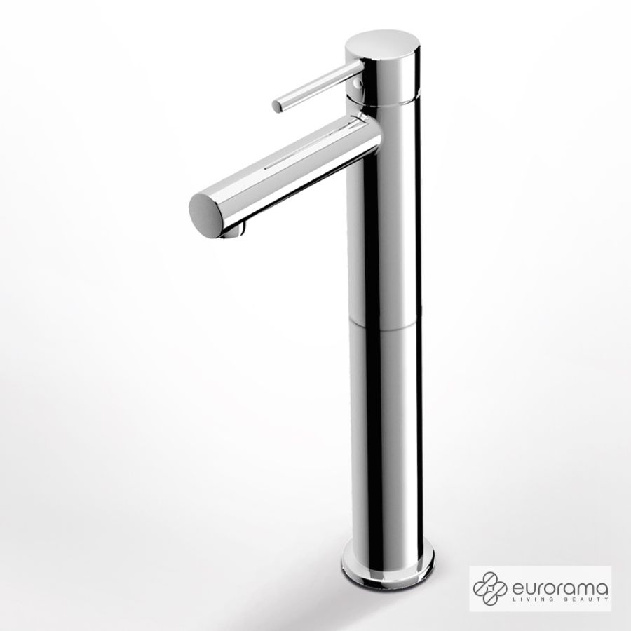 Μπαταρία Νιπτήρα Υψηλή Tonda Eurorama Chrome 145310P-100