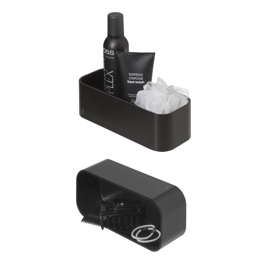 Tiger 2-Store Επιτοίχιο Ράφι 25 cm Black 1500010746 1500010746
