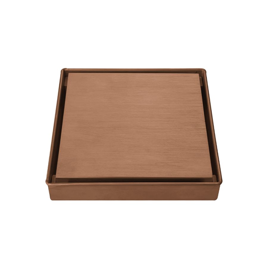 Square Rose gold - Σιφώνι δαπέδου 15214
