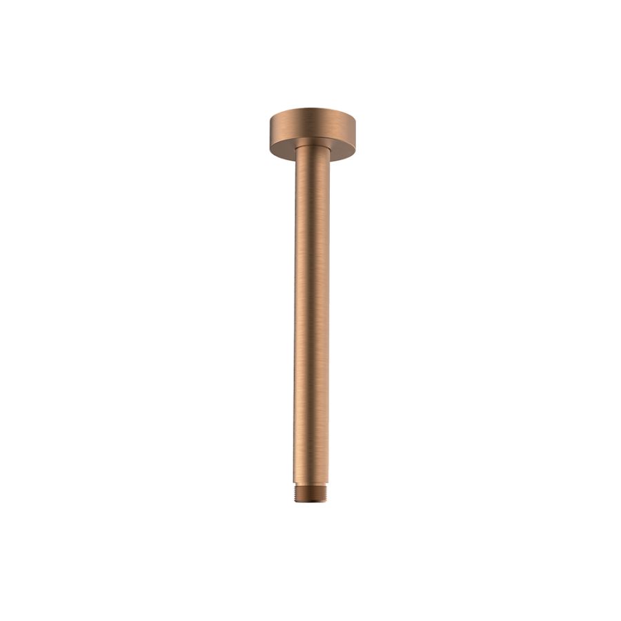Βραχίονας Ντουζ Οροφής Στρόγγυλος – 17 cm Rose gold 15220