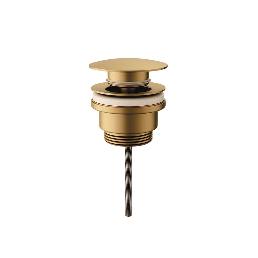 Βαλβίδα click-clack διαιρούμενη Brushed gold 15249