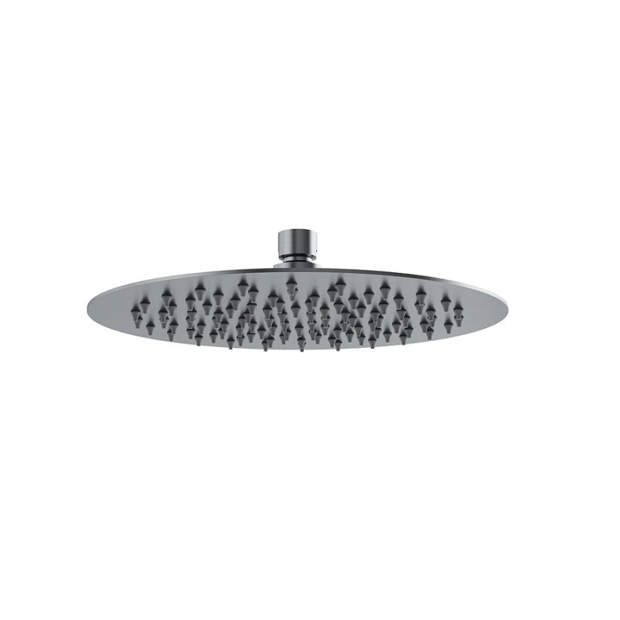SS Κεφαλή Ντουζ Στρόγγυλη Φ250 Gun metal light 15307