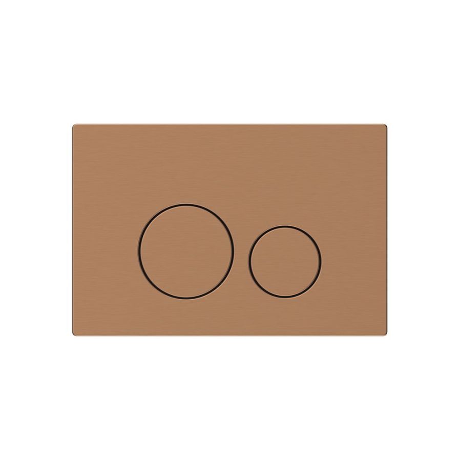 S line - Πλακέτα για εντοιχ. καζανάκι Brushed rose gold 15322