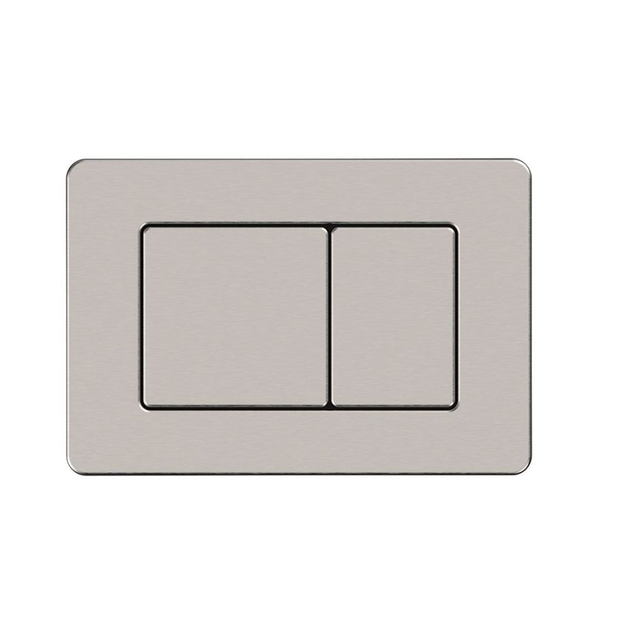 D line - Πλακέτα για εντοιχ. καζανάκι Brushed nickel 15327