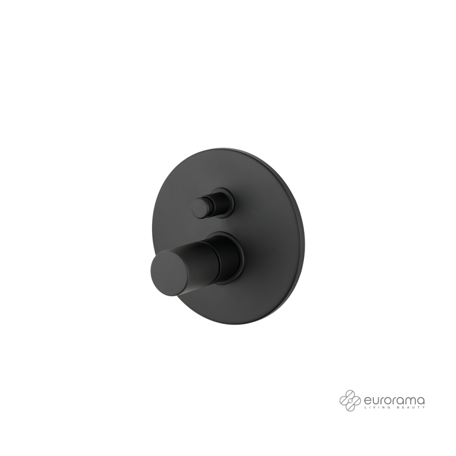 Μίκτης Εντοιχισμού 2 Εξόδων Res-Pro Eurorama Black Matt 175030-400