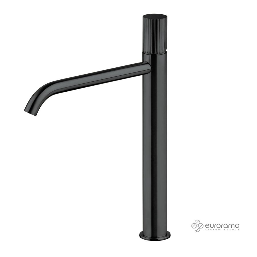 ΜΠΑΤ.ΝΙΠΤ.ΥΨΗΛ.ΜΕ ΒΑΛΒ.CLIC-CLAC OSO EURORAMA BLACK BRUSHED 178309P-410
