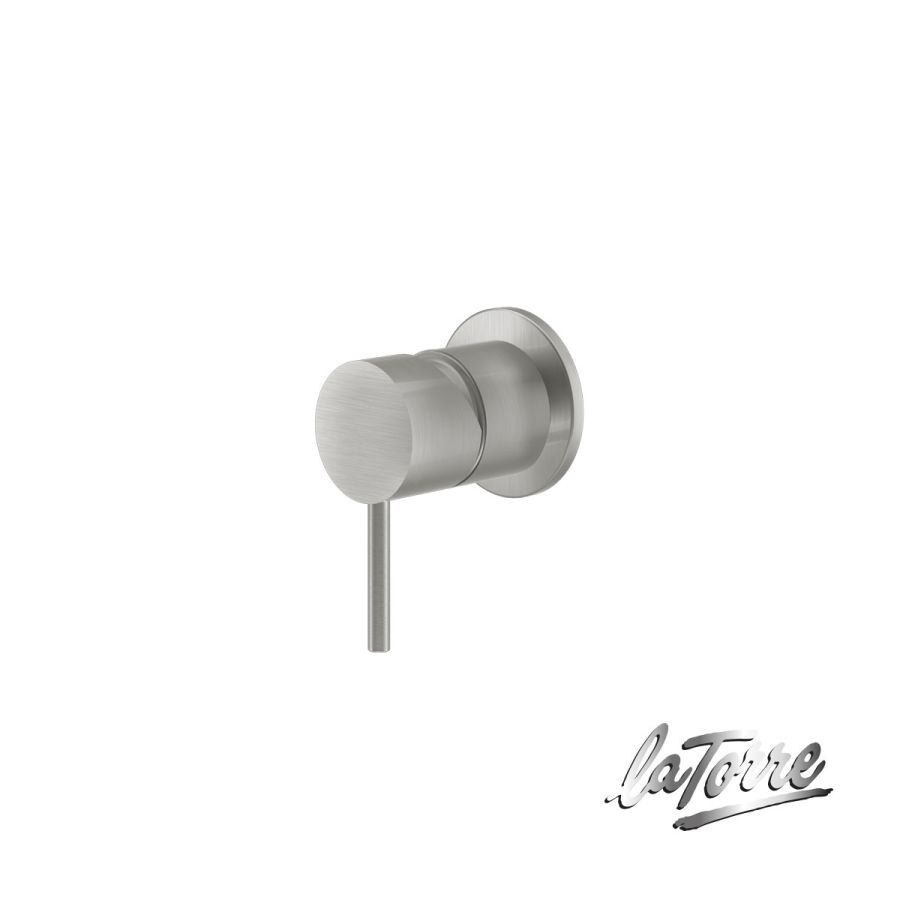 Μίκτης Εντοιχισμού 1 Εξόδου Elle316 La Torre Brushed Inox 35300-111
