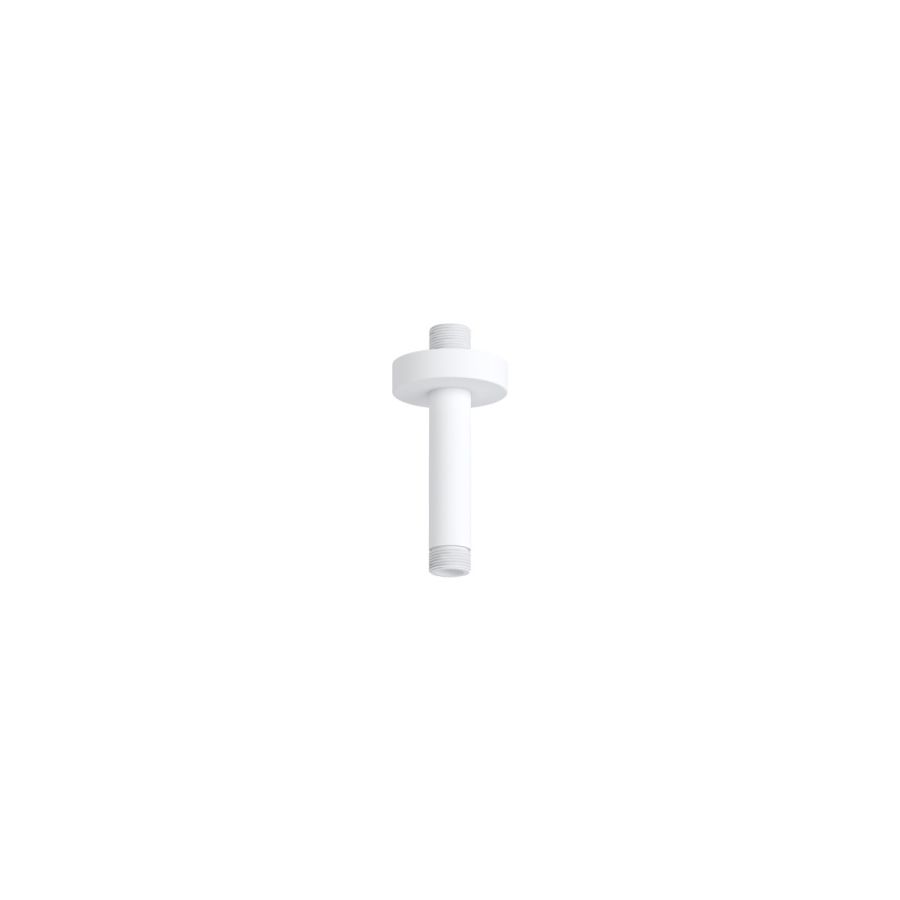 Βραχίονας Οροφής Στρογγυλός 10εκ., Eurorama White Matt R50813-300