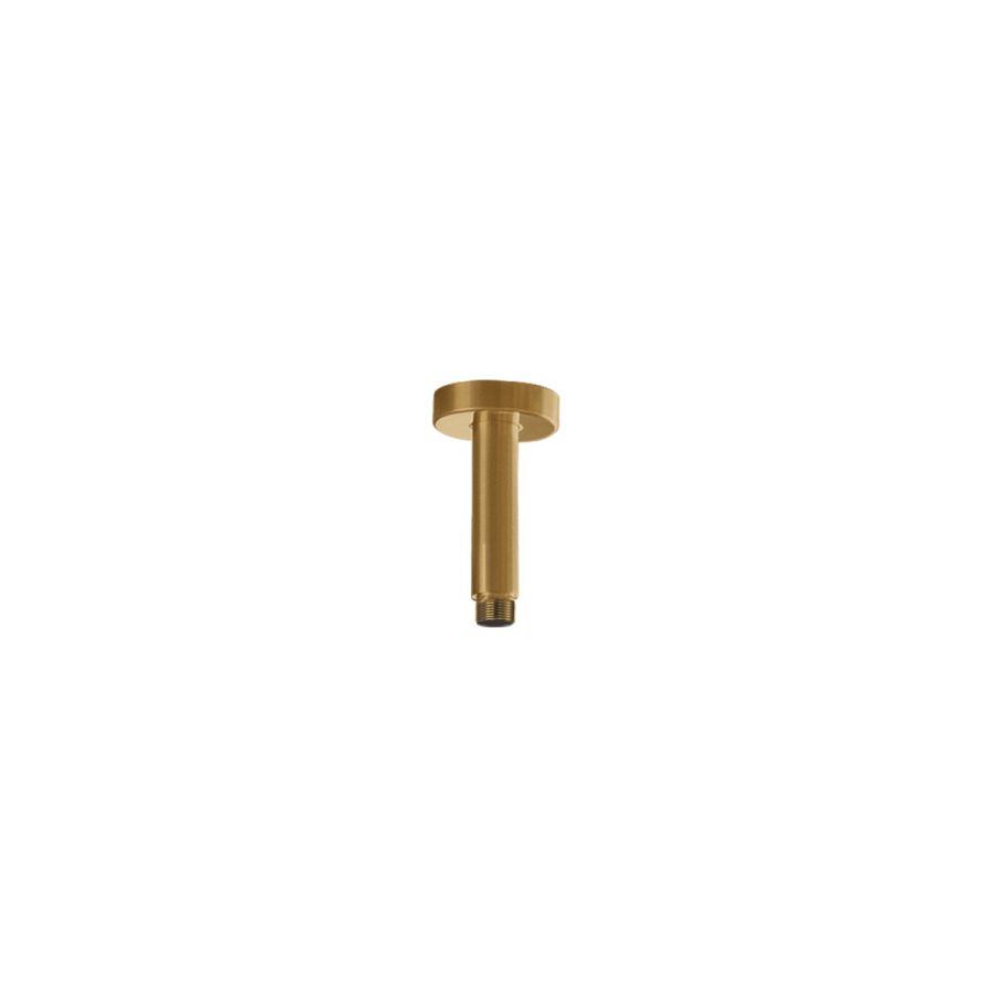 Βραχίονας Οροφής Στρογγυλός 10εκ., Eurorama Brushed Gold RE50813-201