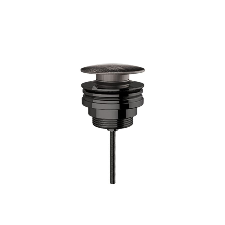 Βαλβίδα Νιπτήρα clic-clac AISI316 Inox PVD Black Brushed N0338-411