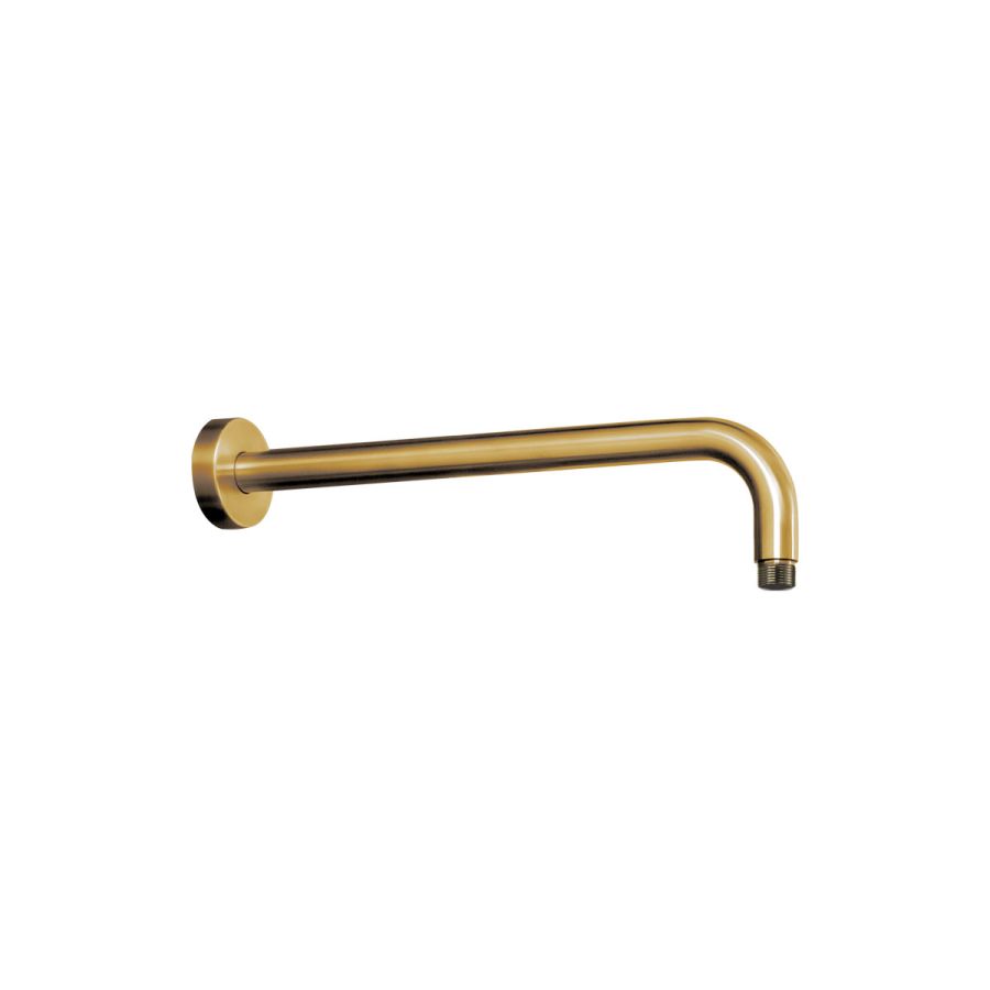 Βραχίονας Τοίχου Στρογγυλός 35εκ. AISI316 Inox PVD Brushed Gold N13500-211
