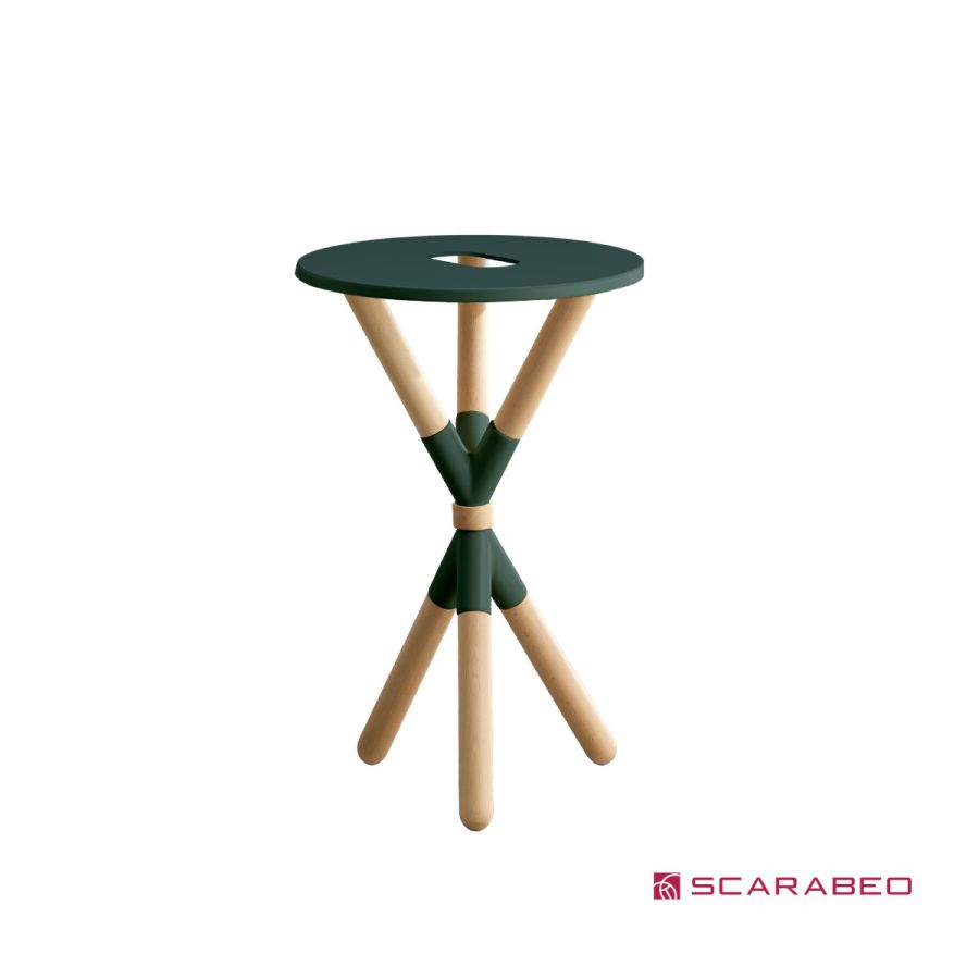 Έπιπλο μπάνιου Cross χωρίς οπή για μπαταρία πάγκου και νιπτήρα, Scarabeo  Musk (verde) 2501F0-9855