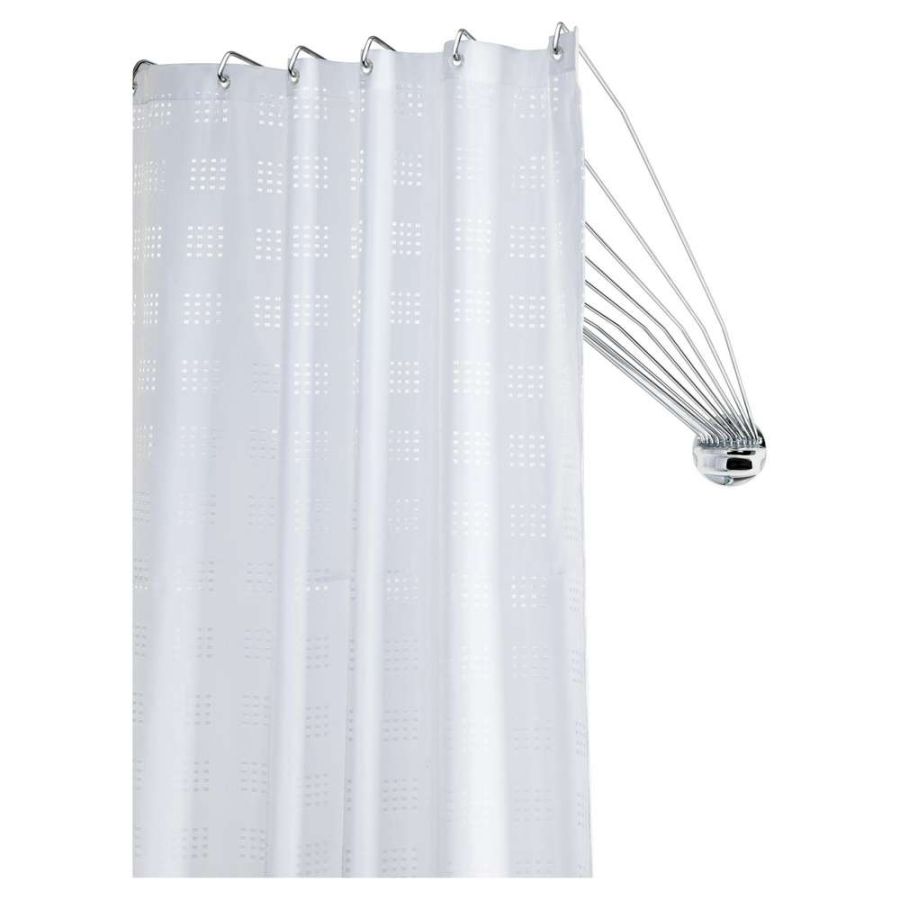 Umbrella chrome με 12 ακτίνες βραχίονας μπάνιου γωνιακός Sealskin 272226304