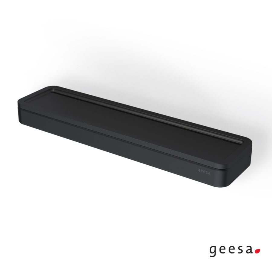 Εταζέρα 26x6,5 εκ. Frame Geesa Black Matt 8805-400