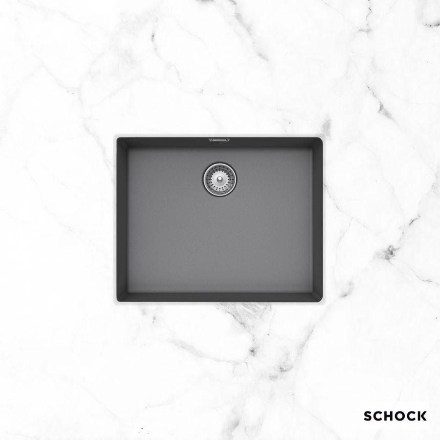 Νεροχύτης Κουζίνας Γρανίτη Manhattan Υποκαθήμενος 55,6x45,6 Schock Cristalite Croma Granite  30060U-1441