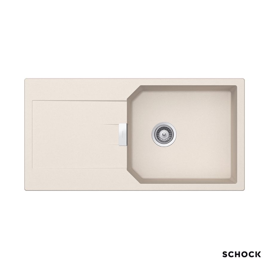 Νεροχύτης Κουζίνας Γρανίτη Manhattan 100x51 Schock Cristalite Everest Granite  30100-1511