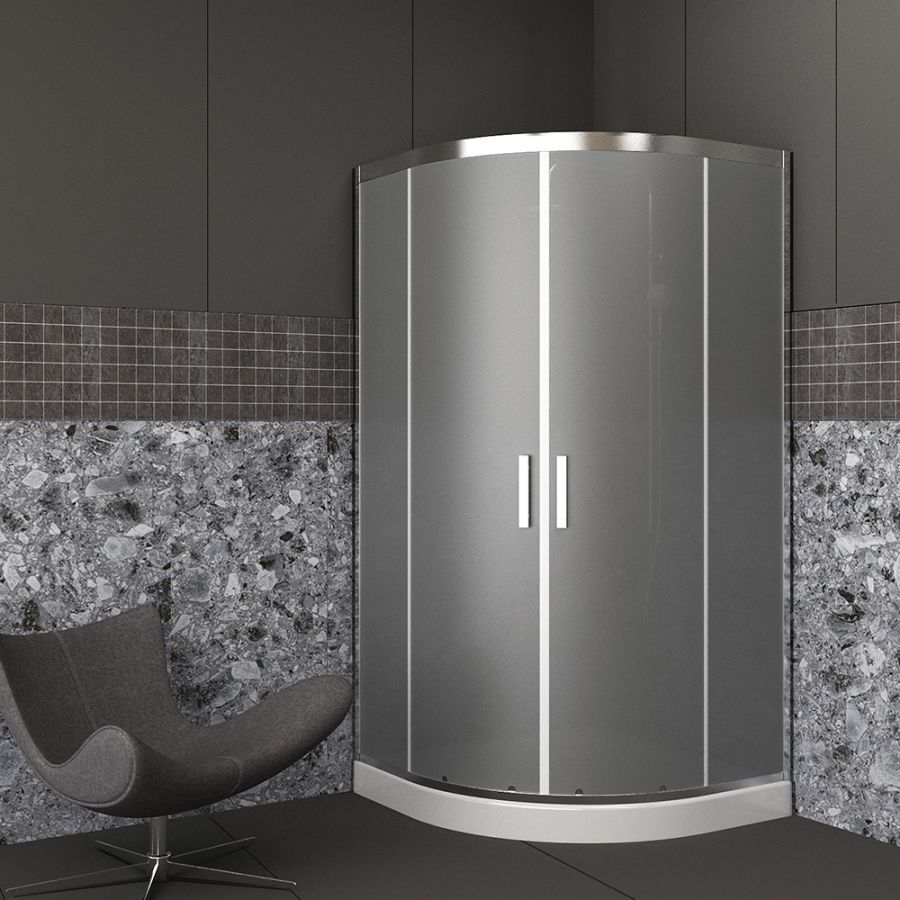 Orabella Vitalia Angolo Easy Fix Fabric 80X80 - Καμπίνα Ημικυκλική 30113