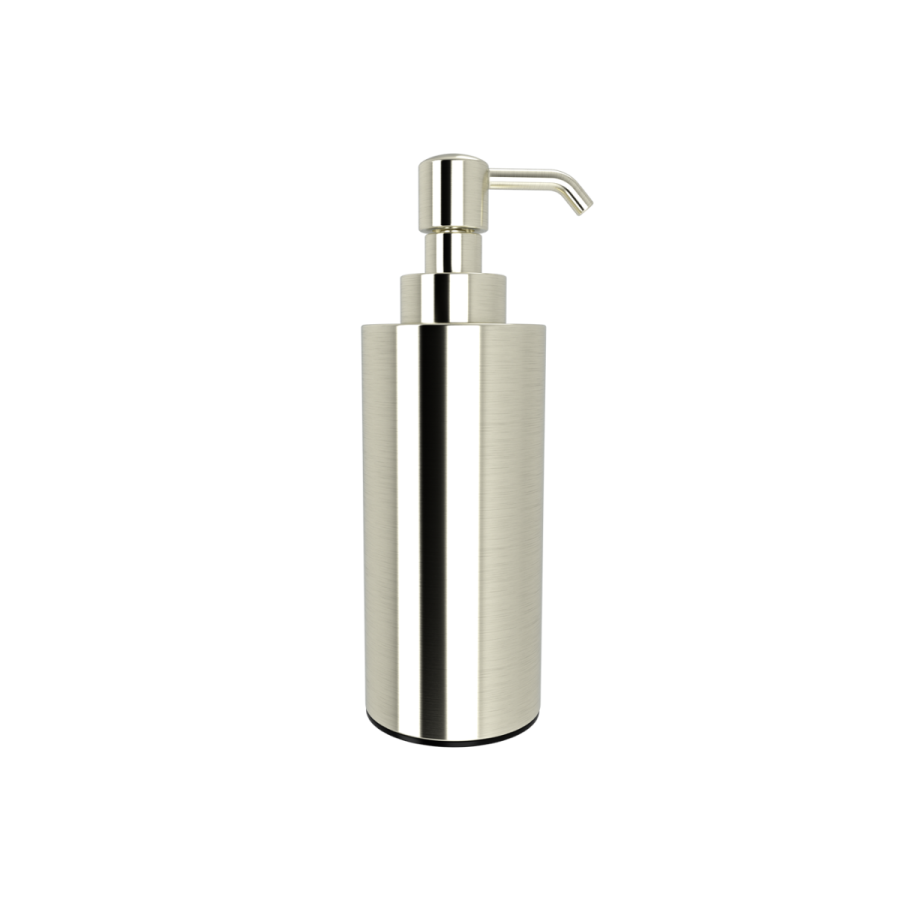 Ντισπένσερ Διανομέας Υγρού Σαπουνιού Επικαθήμενος W60xD60xH190mm Ορείχαλκος Verdi Lamda Nickel Mat 3012078