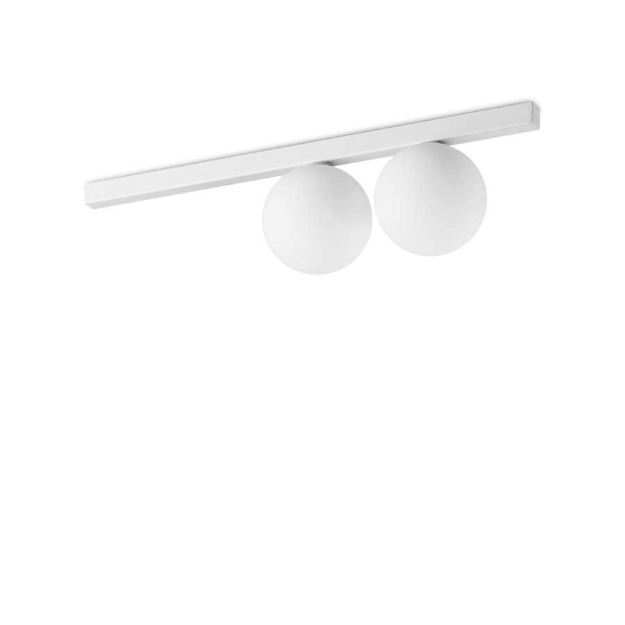 BINOMIO PL2 BIANCO Ideal Lux 328430