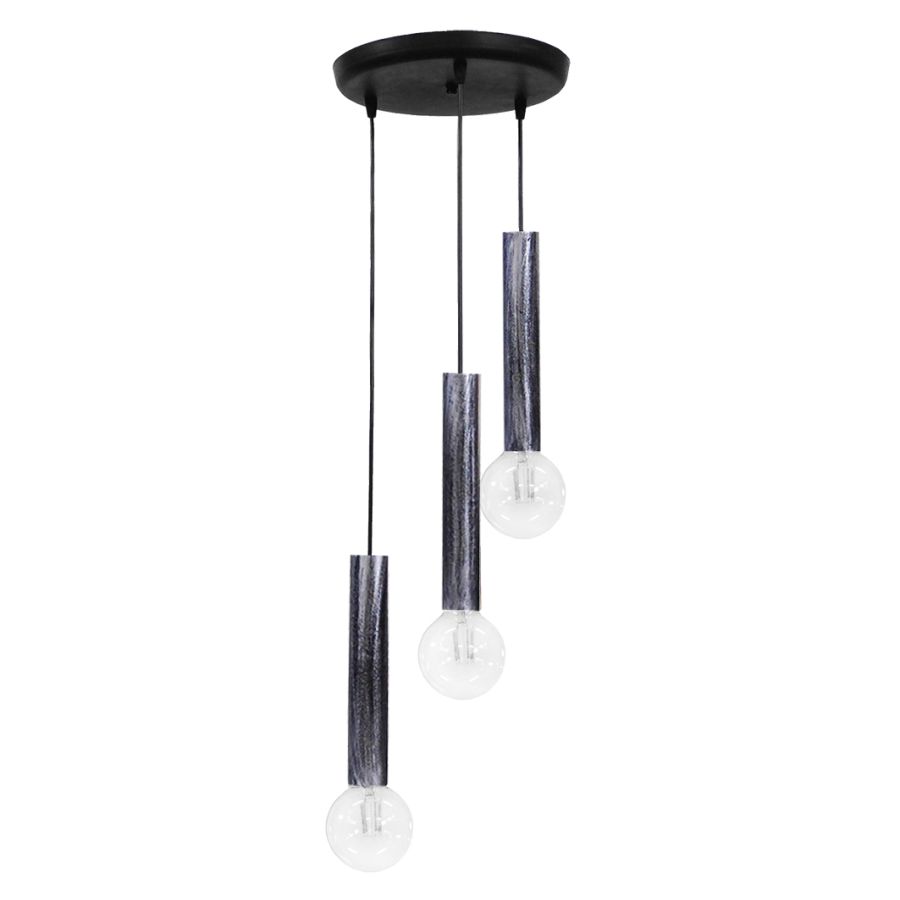 Φωτιστικό S-42PENDEL 3/L SILVER Heronia 34-0199