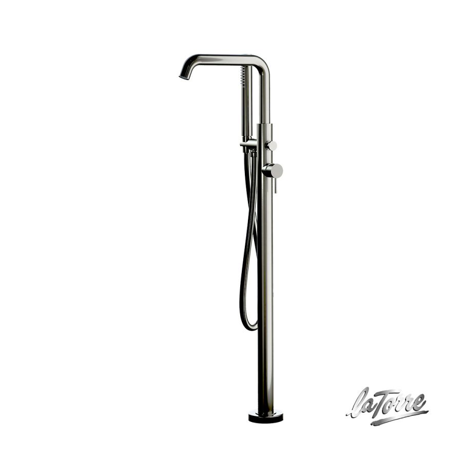 Μπαταρία Λουτρού Επιδαπέδια ELLE La Torre Inox 34078-110