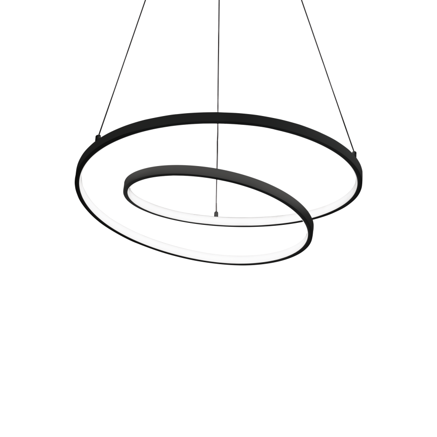 OZ SP D60 ON-OFF NERO 2700K Ideal Lux 342351