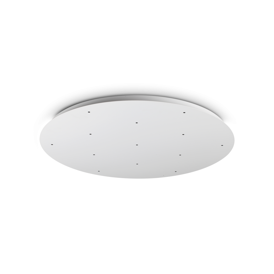 ROSONE D750 13 FORI BIANCO Ideal Lux 344331