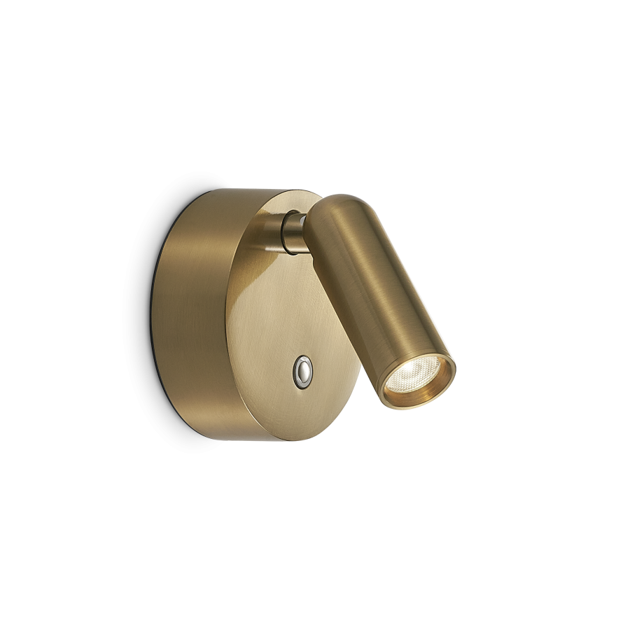 BEAN AP ROUND RECHARGEABLE OTTONE Ideal Lux 350264