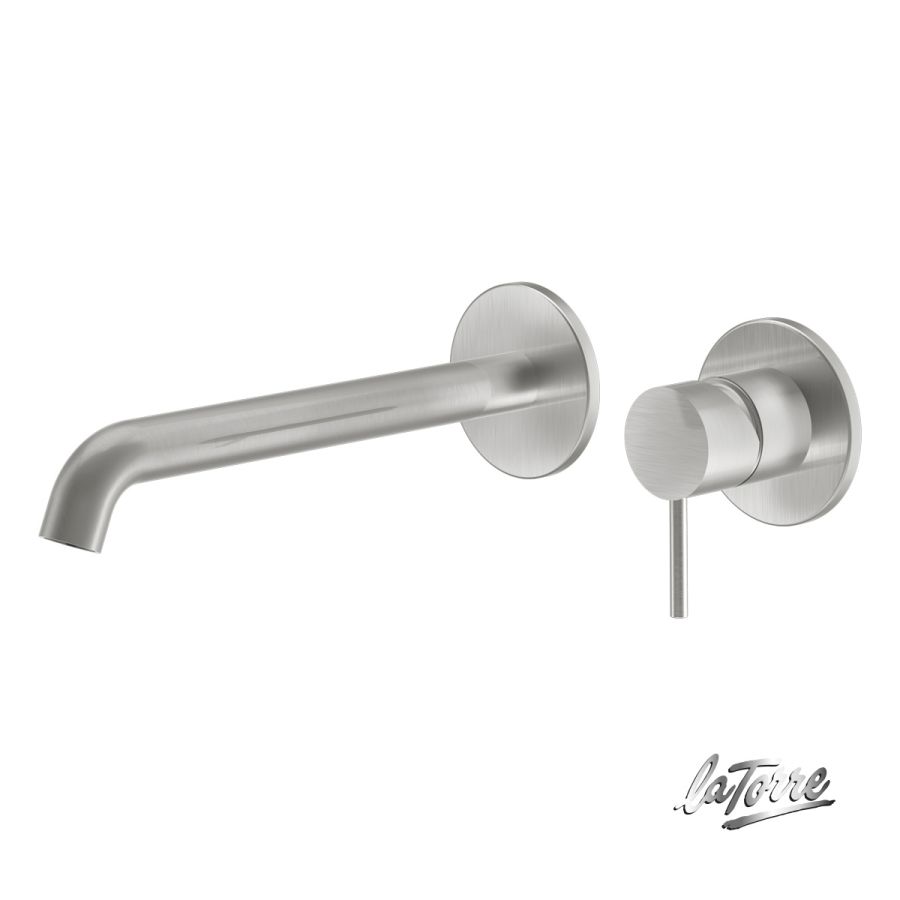 ΜΠΑΤ.ΝΙΠΤ.ΤΟΙΧΟΥ ELLE 316 LA TORRE BRUSHED INOX 35032-111