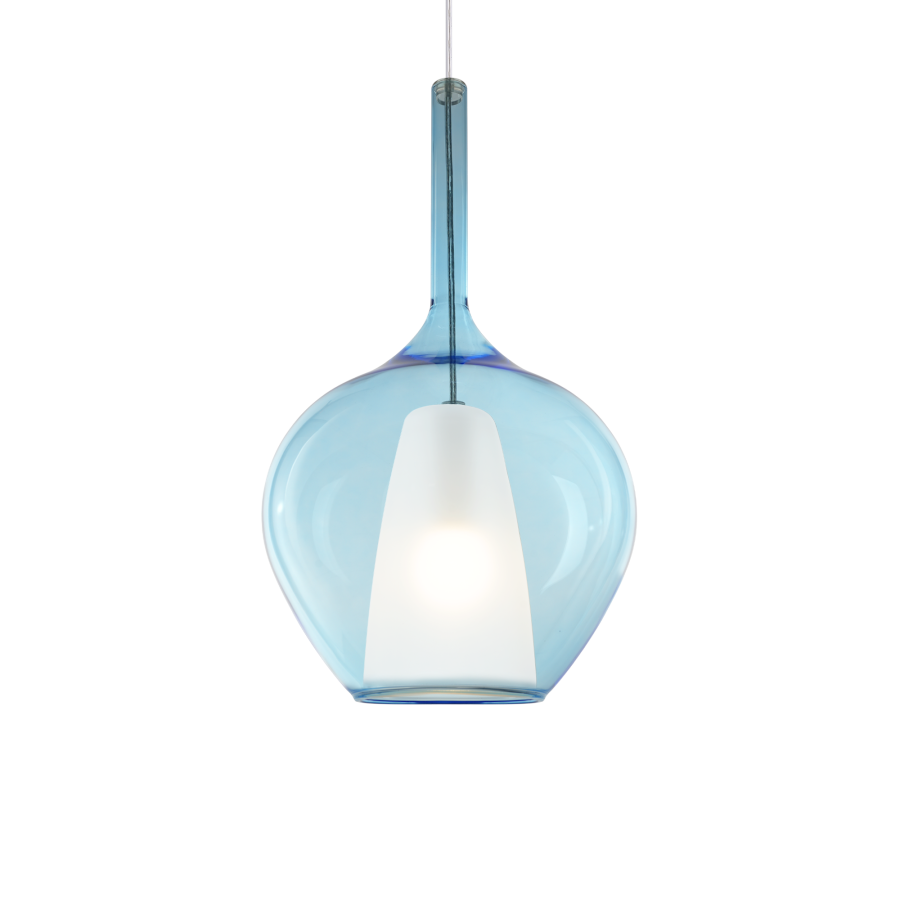 KALIQUE-1 SP1 D28 AZZURRO Ideal Lux 359588