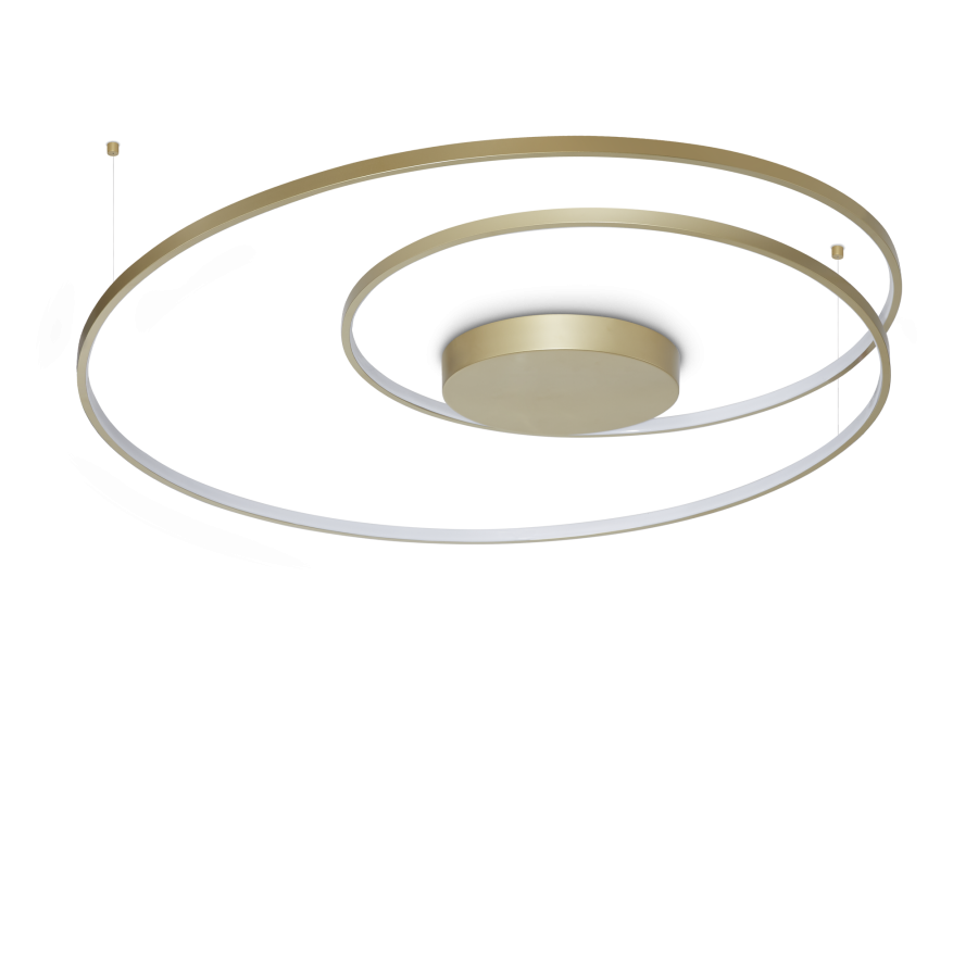 OZ PL D100 ON-OFF OTTONE 3000K Ideal Lux 365022