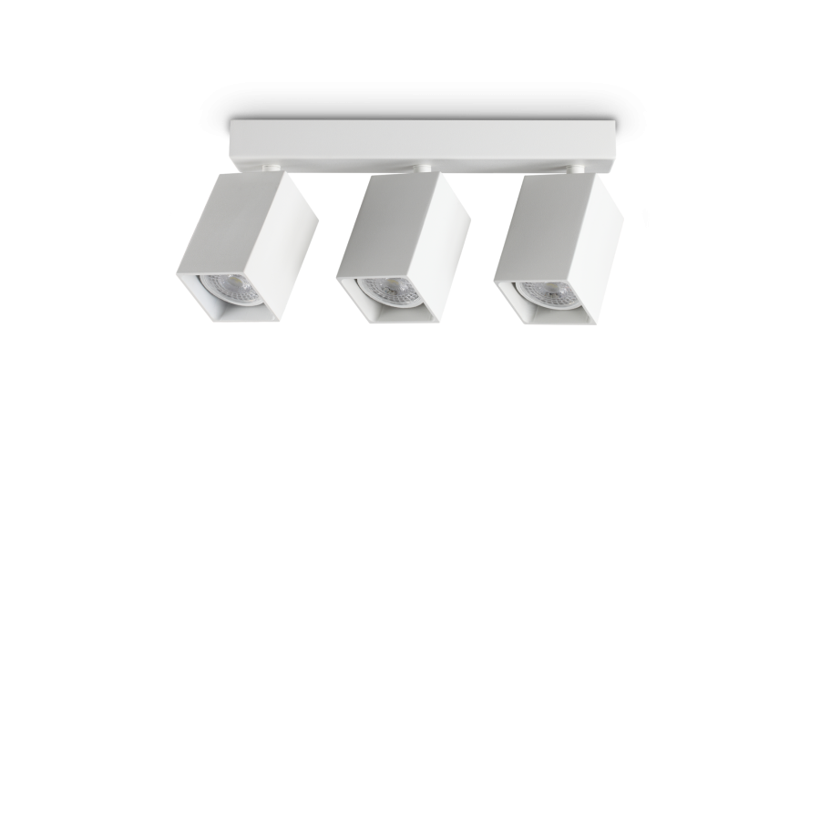 DYNAMITE PL3 LINEAR SQUARE BIANCO Ideal Lux 367415