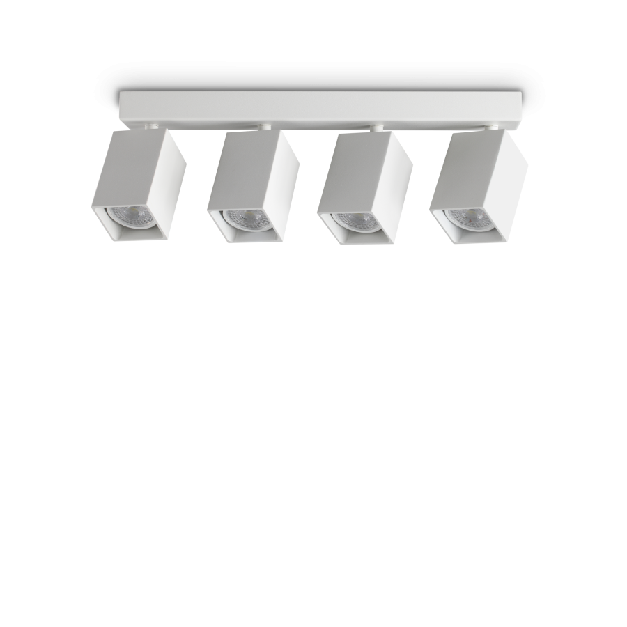 DYNAMITE PL4 LINEAR SQUARE BIANCO Ideal Lux 367422