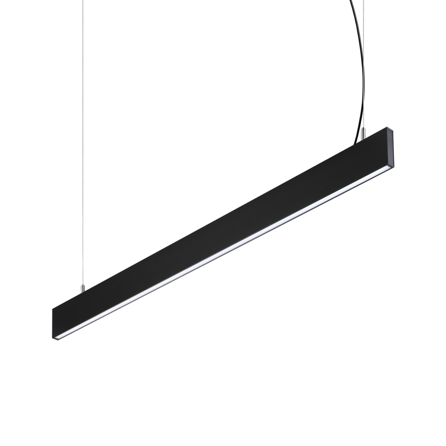 STEEL SP1 D20 MONO-EMISSION WIDE 3000K NERO Ideal Lux 367590